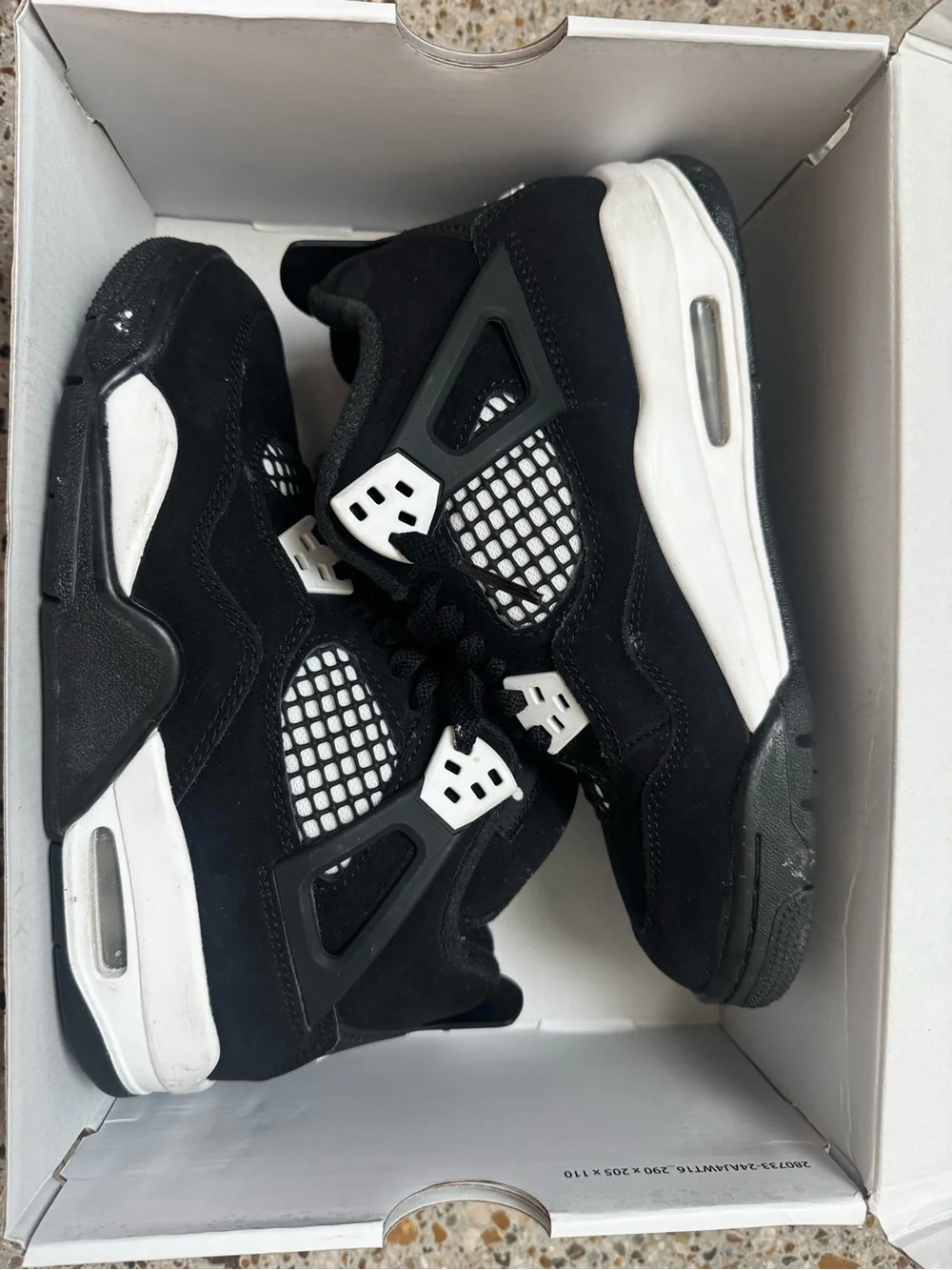 Jordan Black and White Men’s Sneakers - Classic Jumpman Style